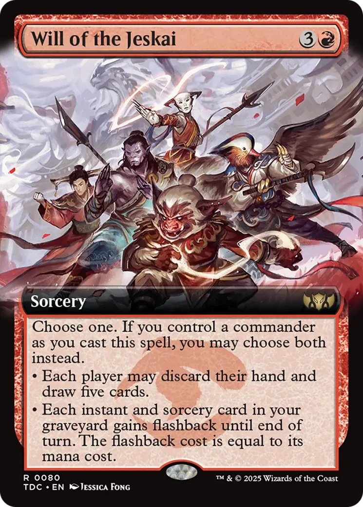 Volonté des Jeskaï — Tarkir: Dragonstorm Commander — Magic: The Gathering