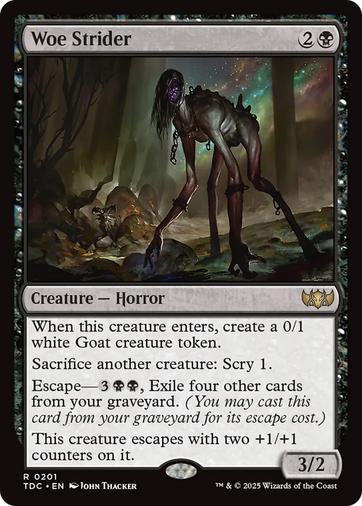 Woe Strider — Tarkir: Dragonstorm Commander — Magic: The Gathering