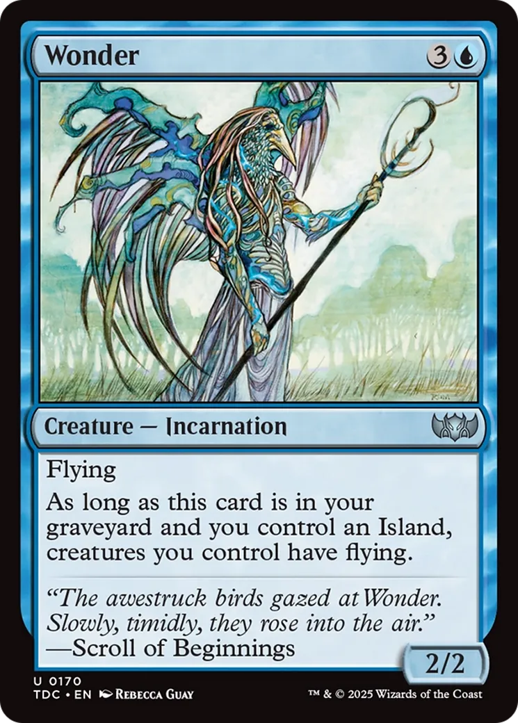 Wonder — Tarkir: Dragonstorm Commander — Magic: The Gathering