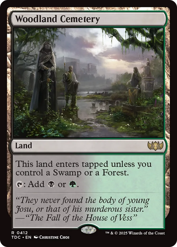 Cimetière des sylves — Tarkir: Dragonstorm Commander — Magic: The Gathering