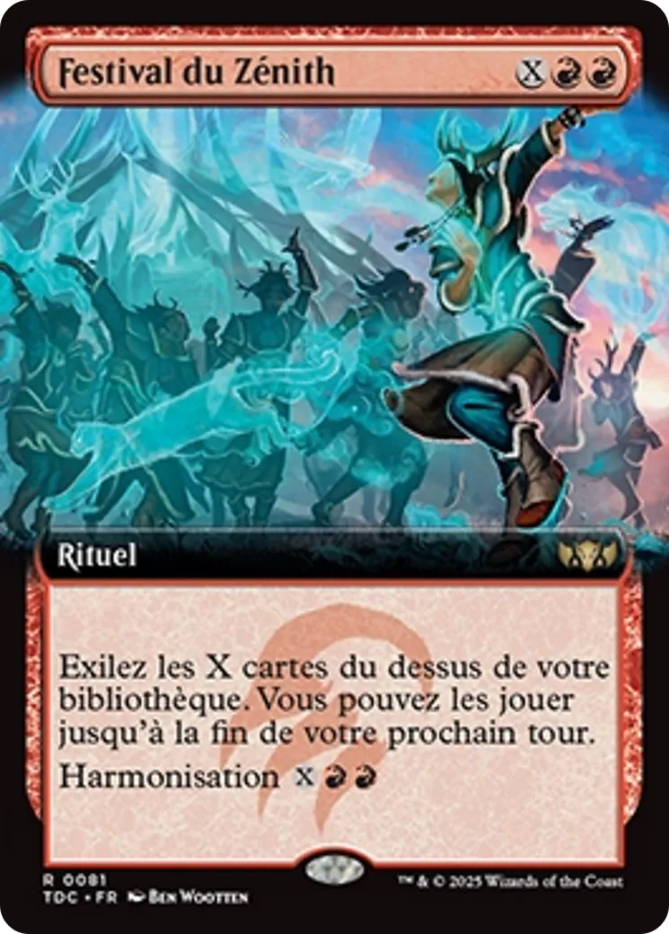 Festival du Zénith — Tarkir: Dragonstorm Commander — Magic: The Gathering
