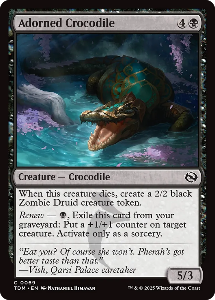 Crocodile paré — Tarkir: Dragonstorm — Magic: The Gathering