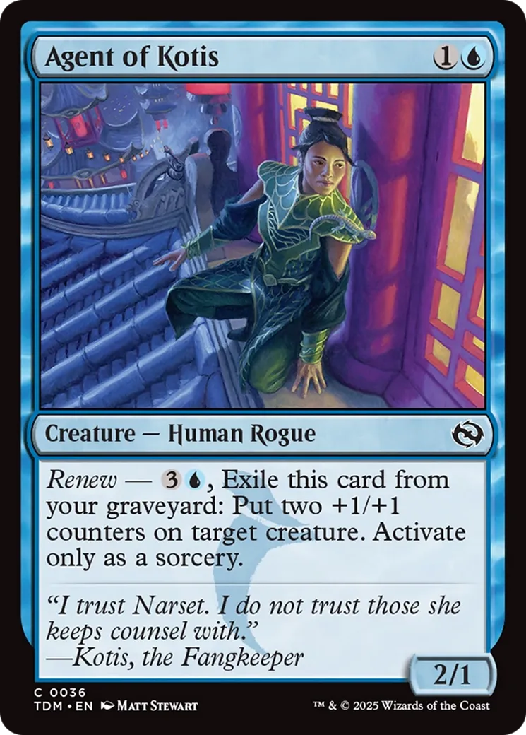 Agente de Kotis — Tarkir: Dragonstorm — Magic: The Gathering