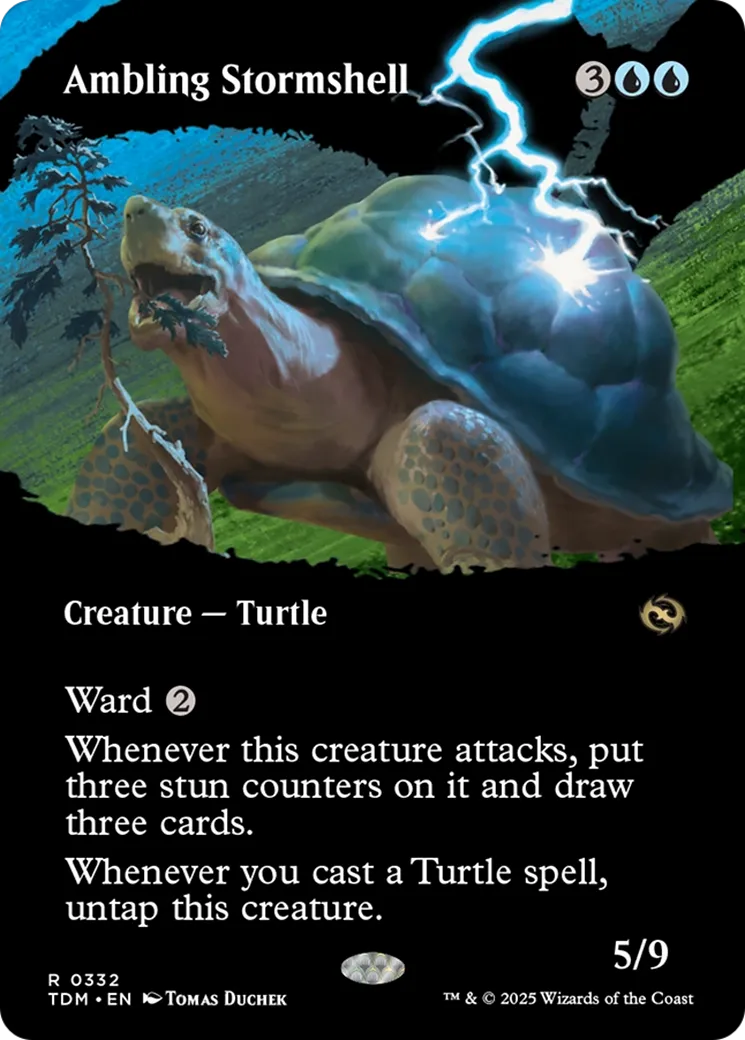 Ambling Stormshell — Tarkir: Dragonstorm — Magic: The Gathering