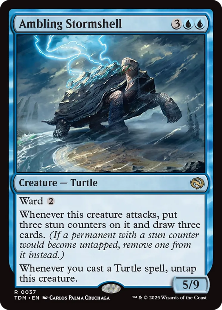 Ambling Stormshell — Tarkir: Dragonstorm — Magic: The Gathering
