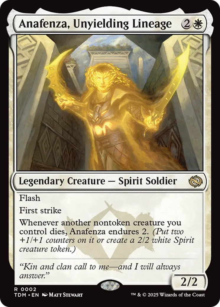 Anafenza, Unyielding Lineage — Tarkir: Dragonstorm — Magic: The Gathering