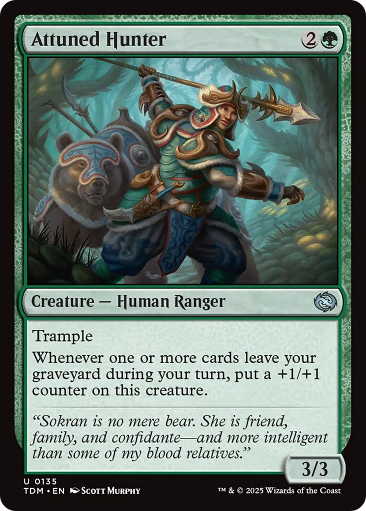 Chasseuse en harmonie — Tarkir: Dragonstorm — Magic: The Gathering
