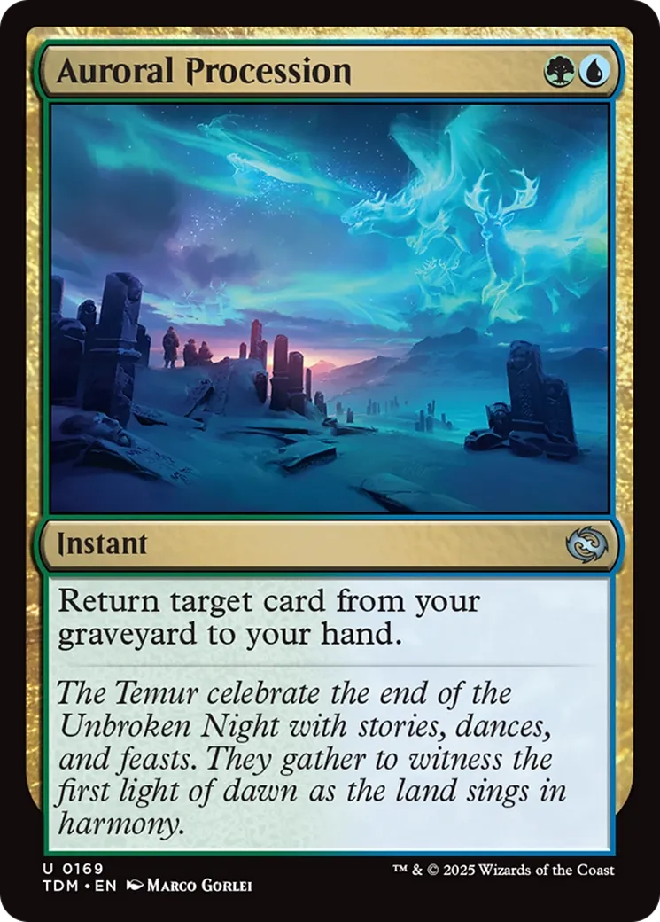Auroral Procession from Tarkir: Dragonstorm - Magic: The Gathering