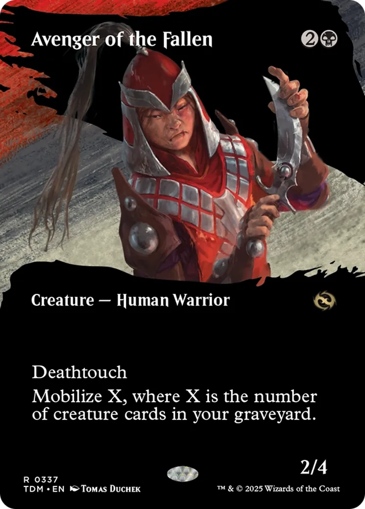 Avenger of the Fallen — Tarkir: Dragonstorm — Magic: The Gathering