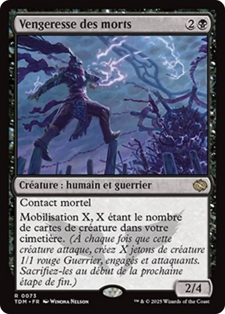 Vengeresse des morts — Tarkir: Dragonstorm — Magic: The Gathering