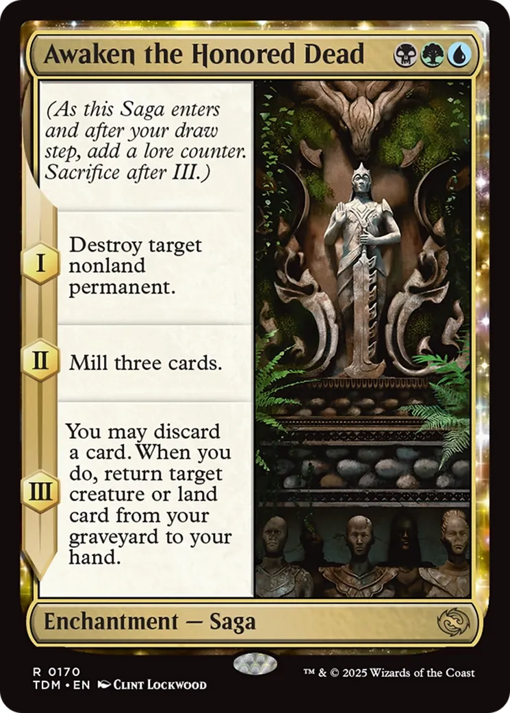 Éveiller les morts honorés — Tarkir: Dragonstorm — Magic: The Gathering