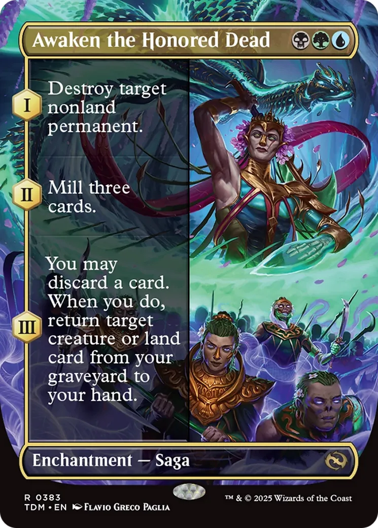 Awaken the Honored Dead from Tarkir: Dragonstorm - Magic: The Gathering