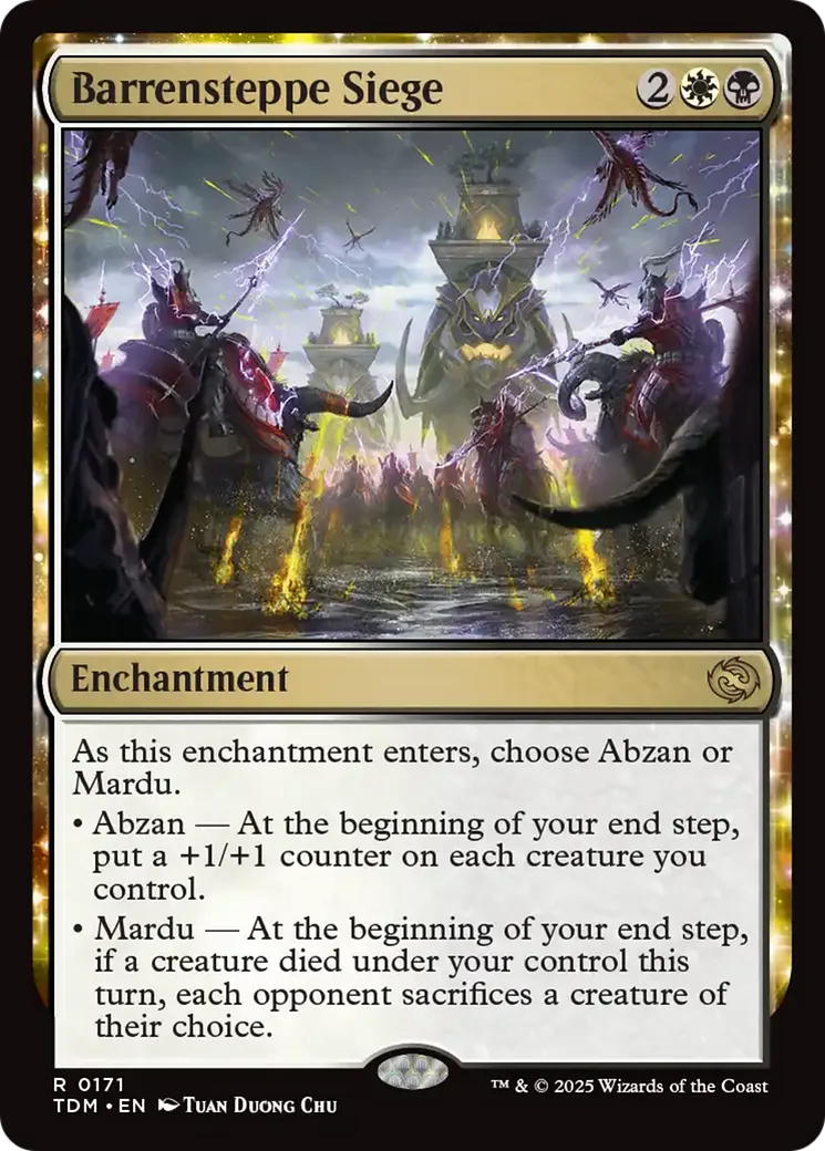 Barrensteppe Siege — Tarkir: Dragonstorm — Magic: The Gathering