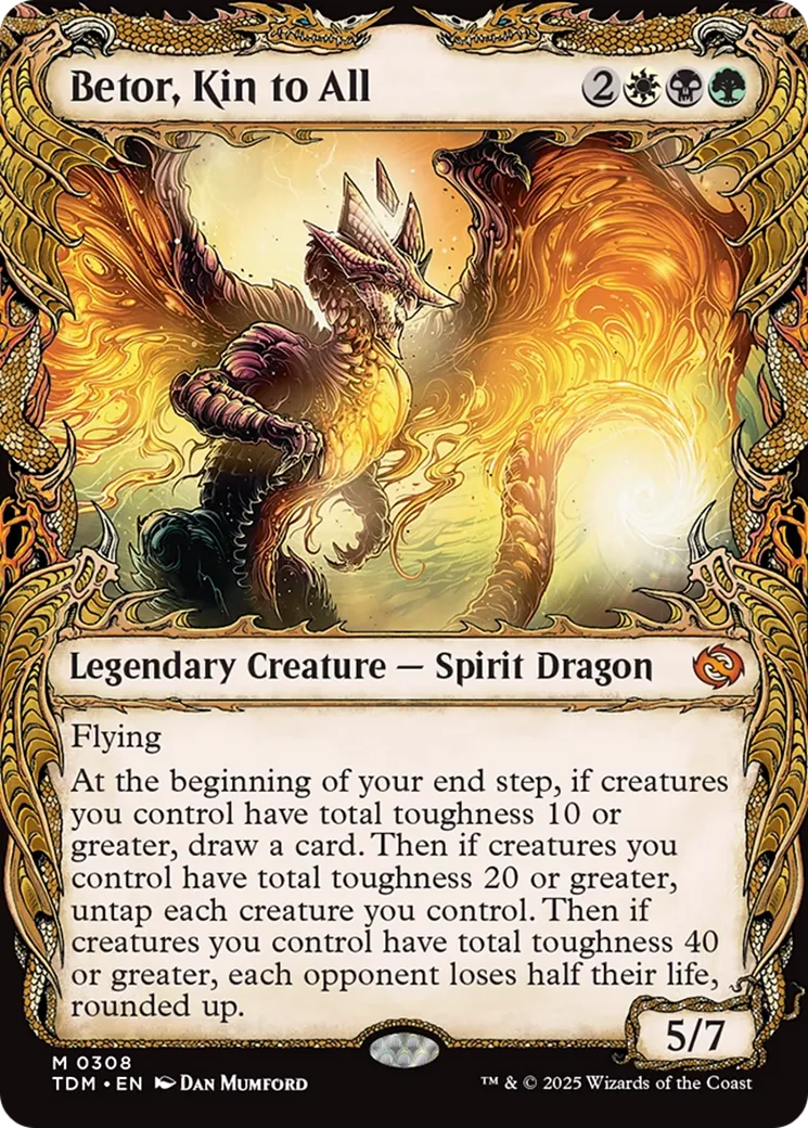 Betor, Kin to All — Tarkir: Dragonstorm — Magic: The Gathering