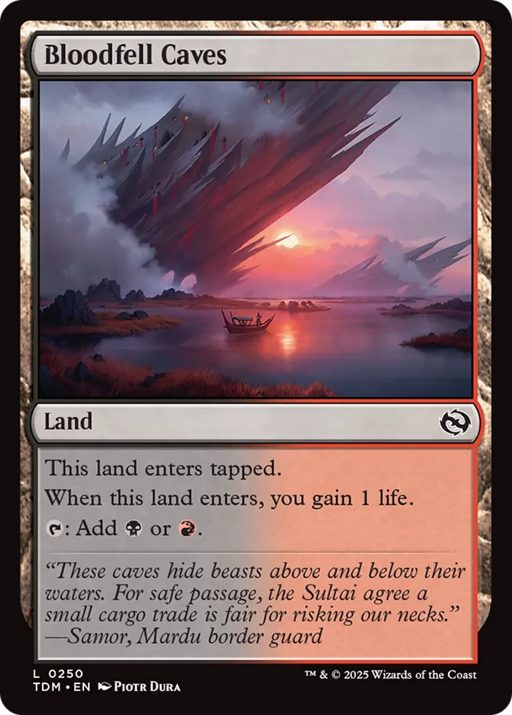Cavernes du Sacrifice — Tarkir: Dragonstorm — Magic: The Gathering