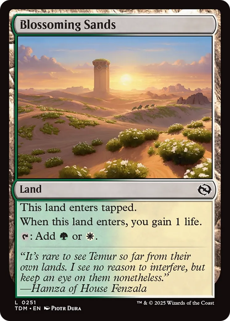 Sables verdoyants — Tarkir: Dragonstorm — Magic: The Gathering