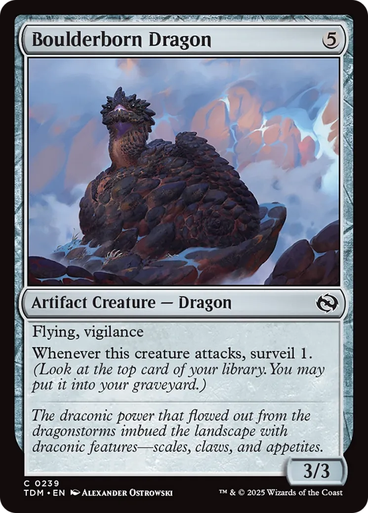 Dragon né des roches — Tarkir: Dragonstorm — Magic: The Gathering
