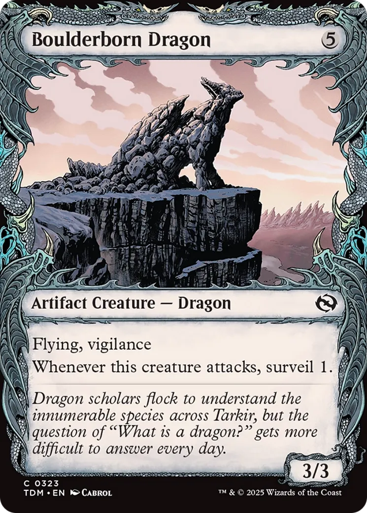 Boulderborn Dragon — Tarkir: Dragonstorm — Magic: The Gathering