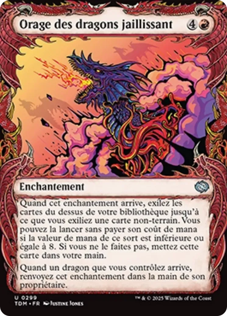 Orage des dragons jaillissant — Tarkir: Dragonstorm — Magic: The Gathering