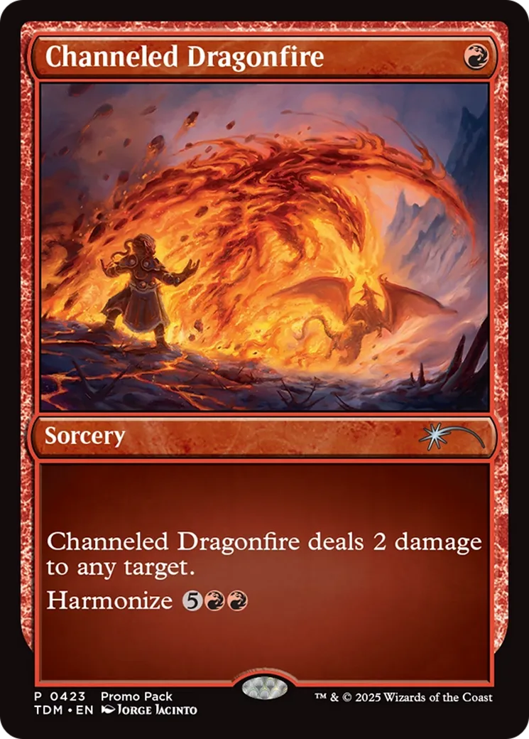 Channeled Dragonfire — Tarkir: Dragonstorm — Magic: The Gathering