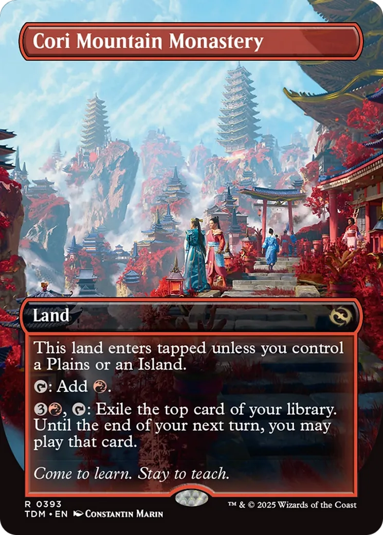Cori Mountain Monastery — Tarkir: Dragonstorm — Magic: The Gathering