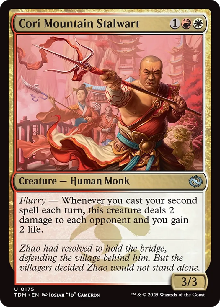 Cori Mountain Stalwart — Tarkir: Dragonstorm — Magic: The Gathering