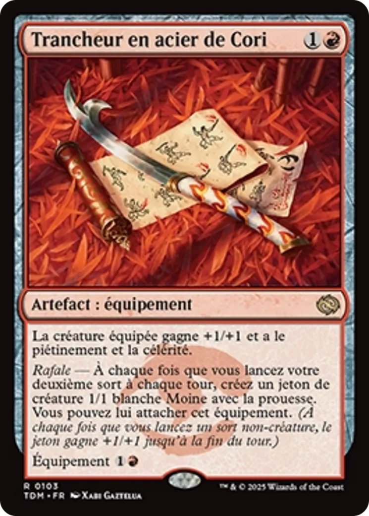 Trancheur en acier de Cori from Tarkir: Dragonstorm - Magic: The Gathering