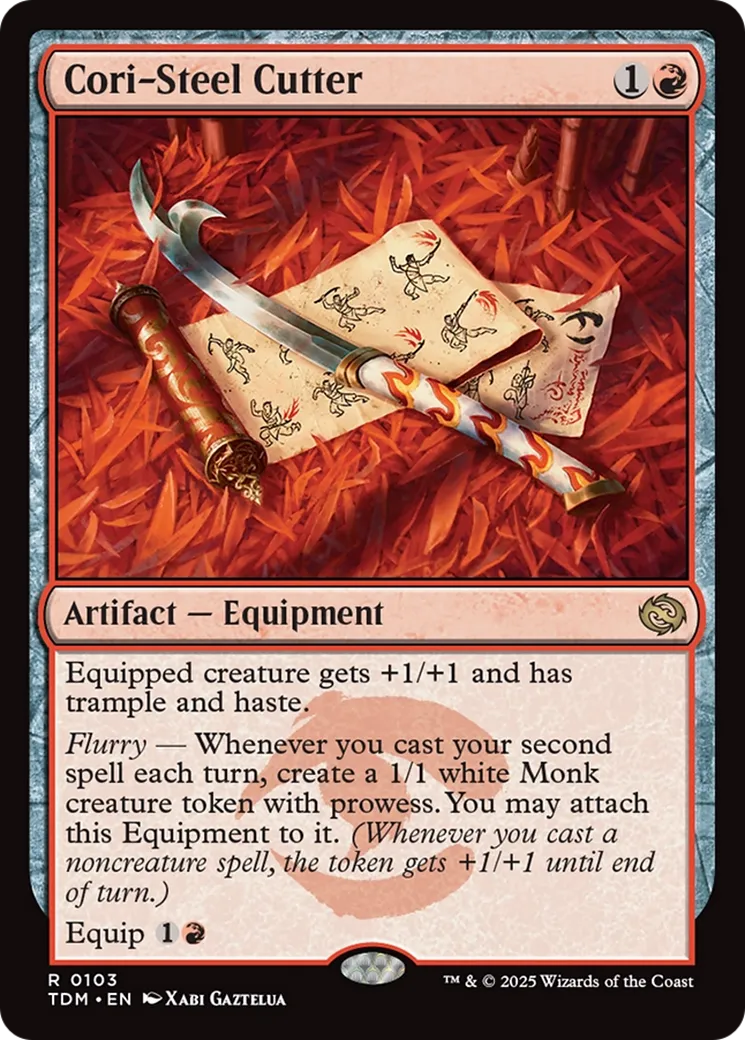 Cori-Steel Cutter — Tarkir: Dragonstorm — Magic: The Gathering