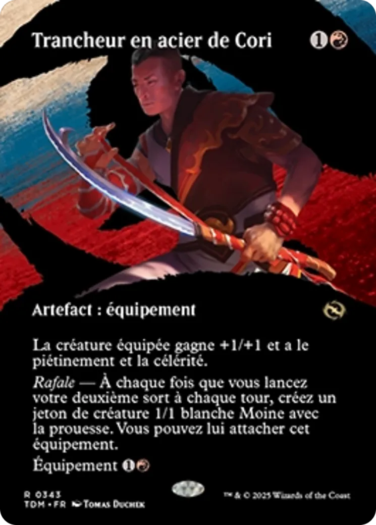 Trancheur en acier de Cori — Tarkir: Dragonstorm — Magic: The Gathering