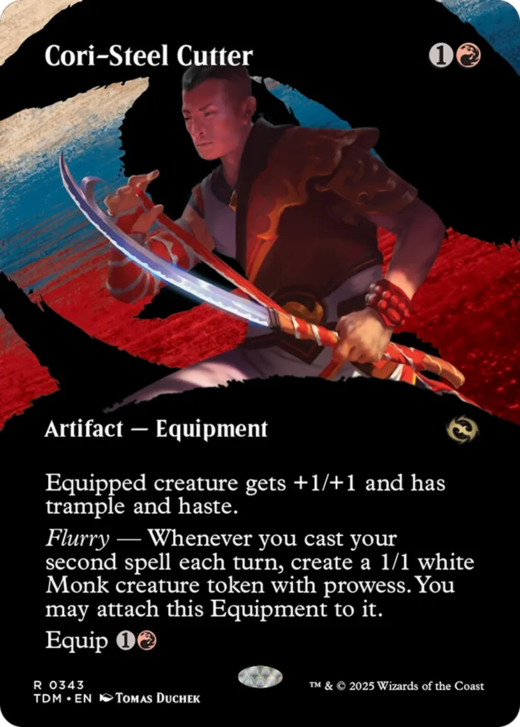Trancheur en acier de Cori — Tarkir: Dragonstorm — Magic: The Gathering