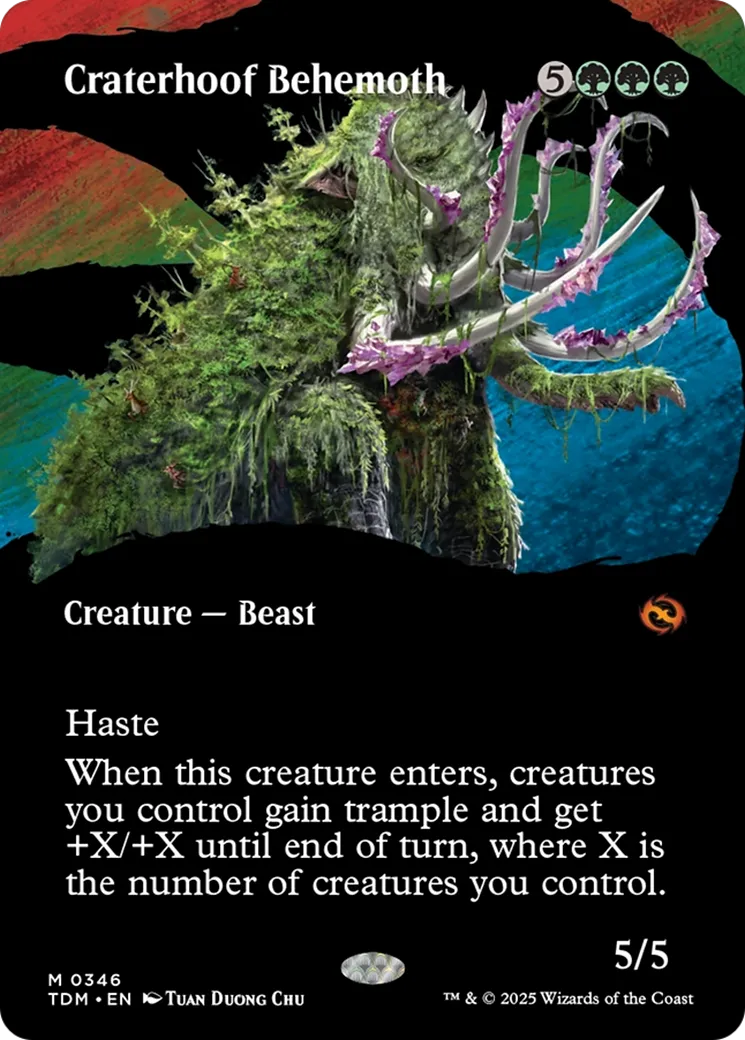 Craterhoof Behemoth — Tarkir: Dragonstorm — Magic: The Gathering