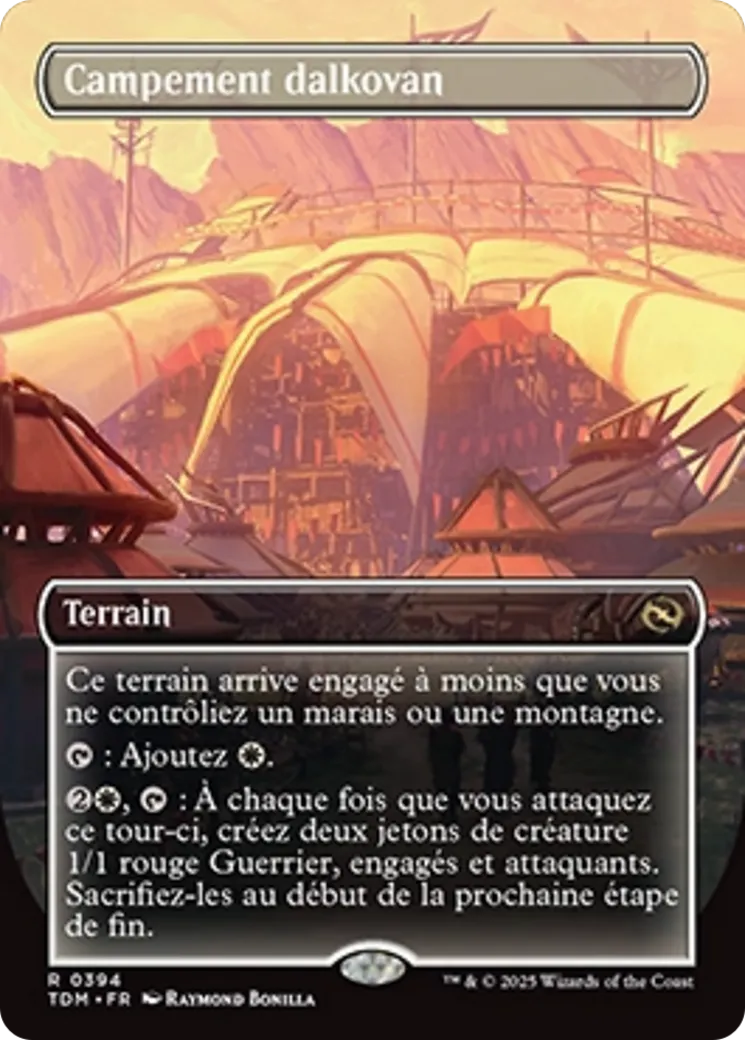 Campement dalkovan — Tarkir: Dragonstorm — Magic: The Gathering