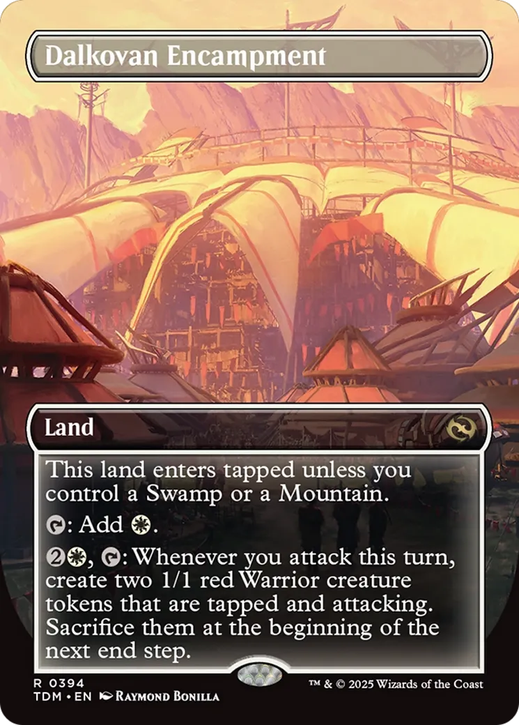 Dalkovan Encampment — Tarkir: Dragonstorm — Magic: The Gathering