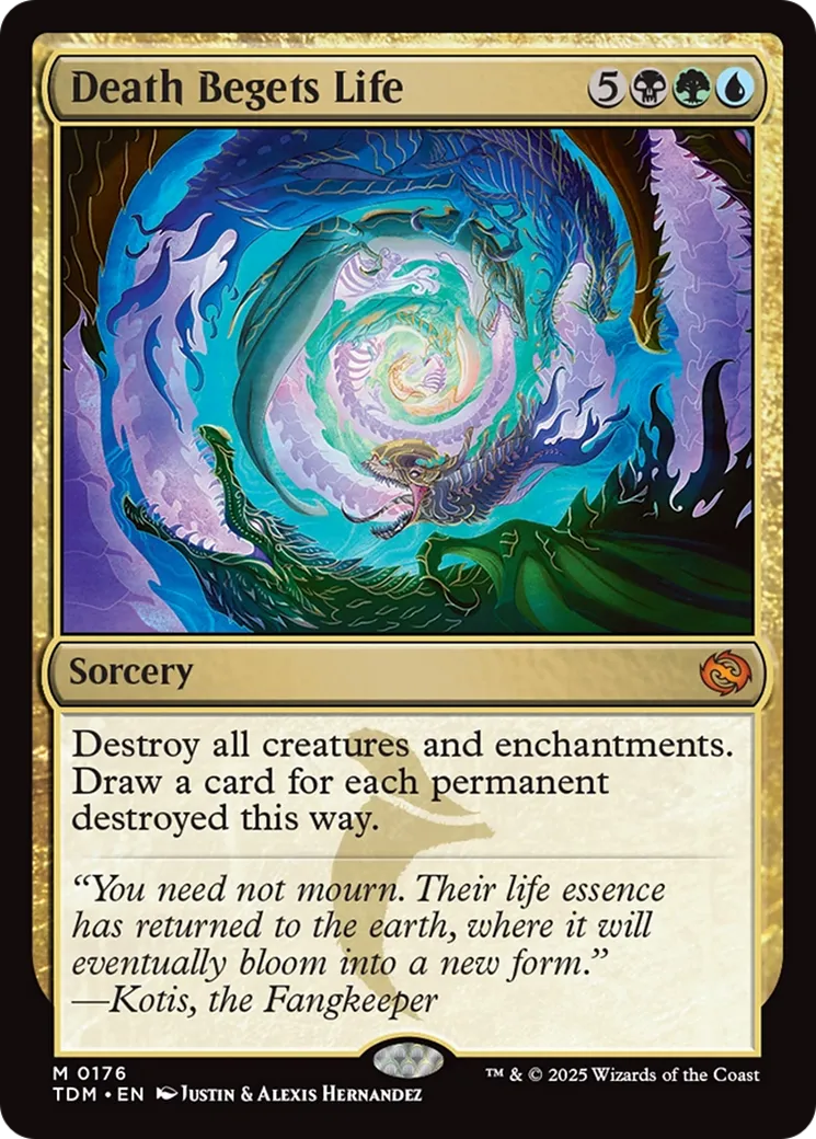 La mort engendre la vie — Tarkir: Dragonstorm — Magic: The Gathering