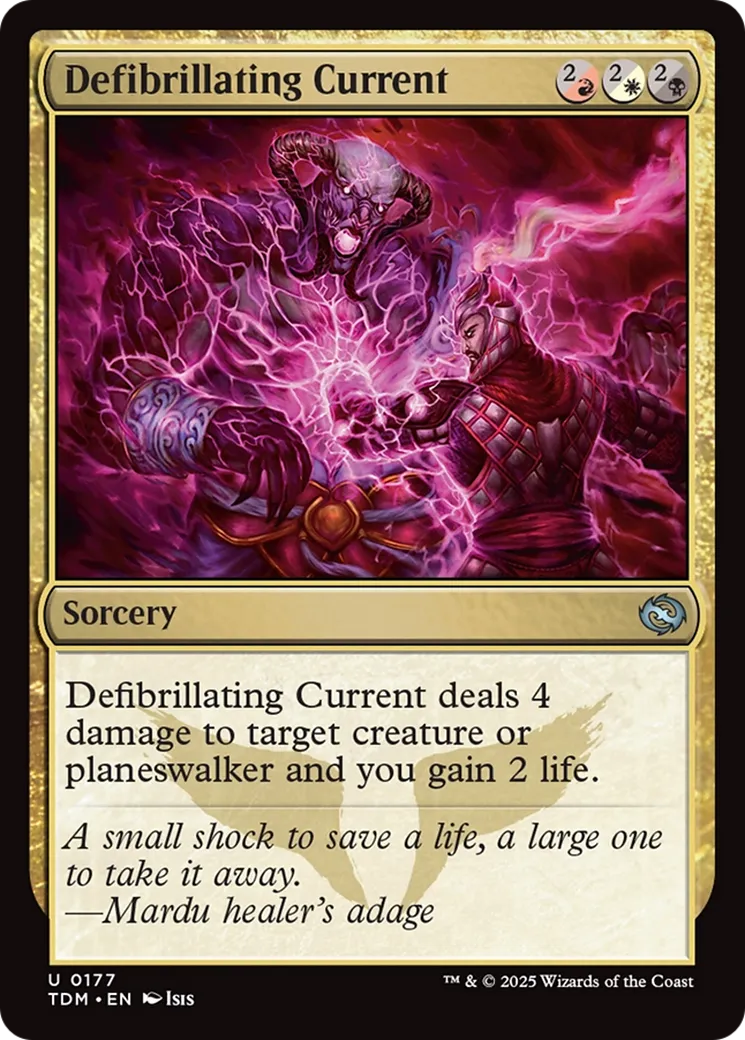 Courant défibrillateur — Tarkir: Dragonstorm — Magic: The Gathering
