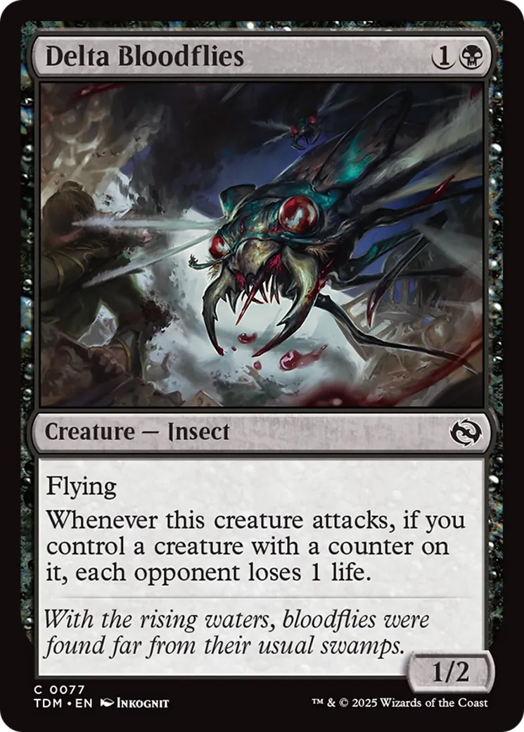 Delta Bloodflies — Tarkir: Dragonstorm — Magic: The Gathering