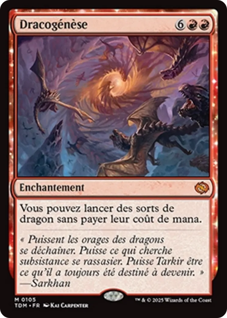 Dracogénèse — Tarkir: Dragonstorm — Magic: The Gathering