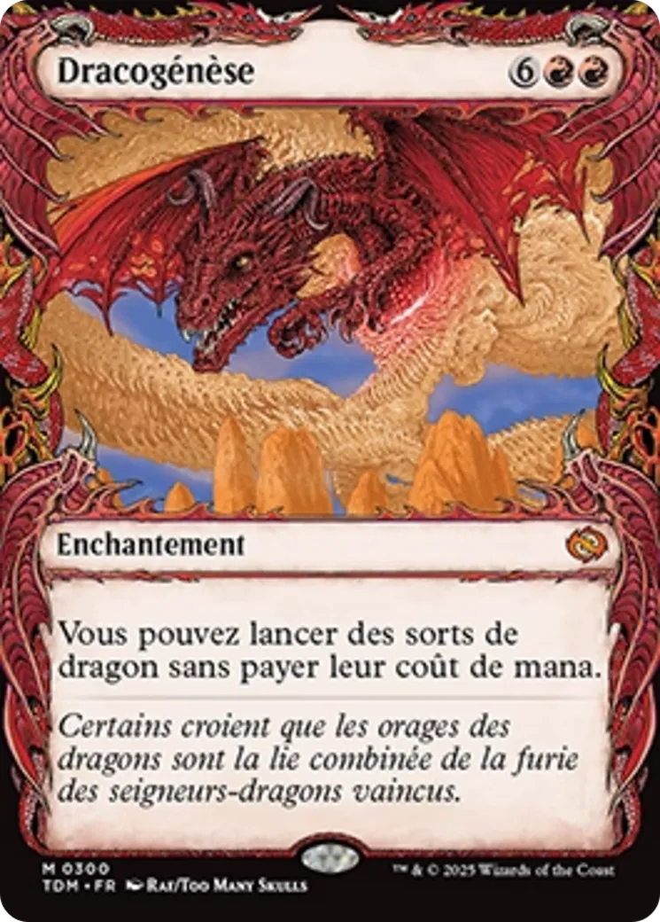 Dracogénèse — Tarkir: Dragonstorm — Magic: The Gathering