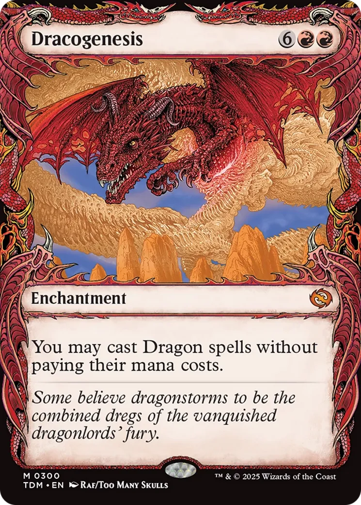 Dracogénèse — Tarkir: Dragonstorm — Magic: The Gathering