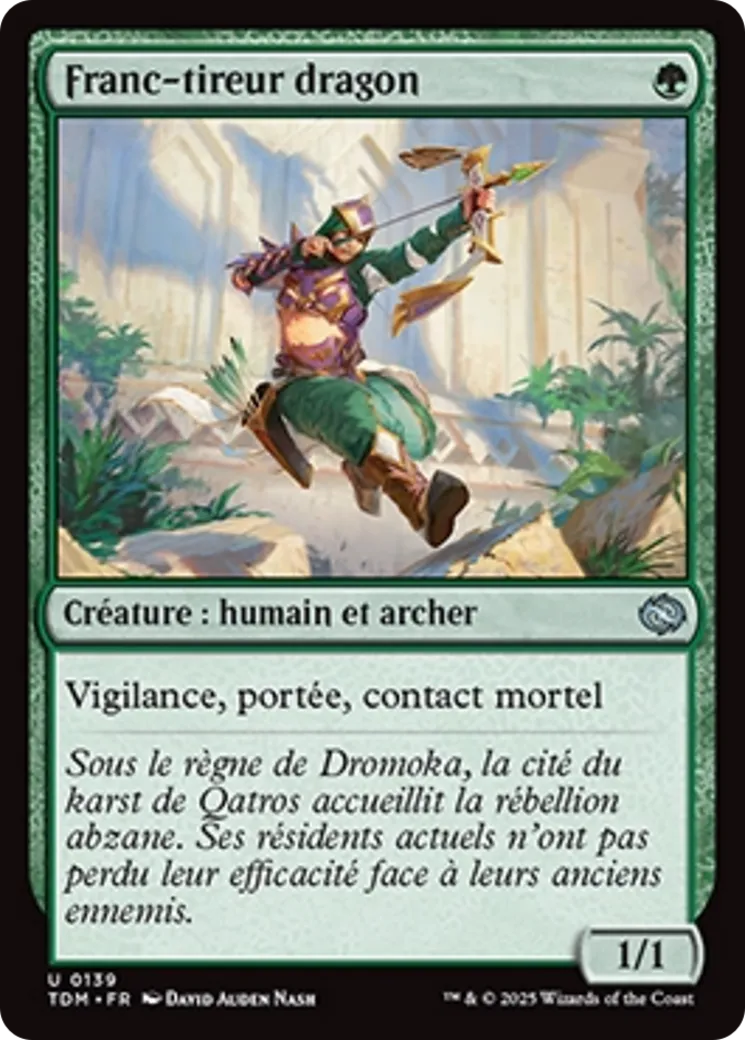 Franc-tireur dragon — Tarkir: Dragonstorm — Magic: The Gathering
