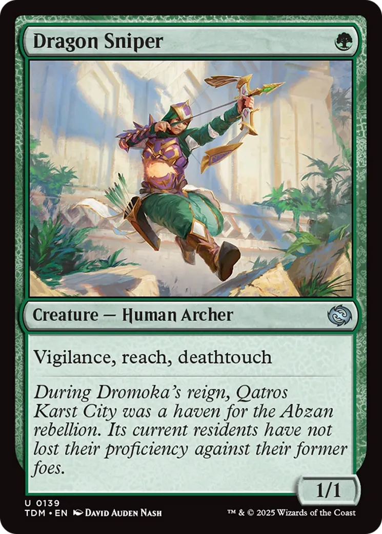 Franc-tireur dragon — Tarkir: Dragonstorm — Magic: The Gathering