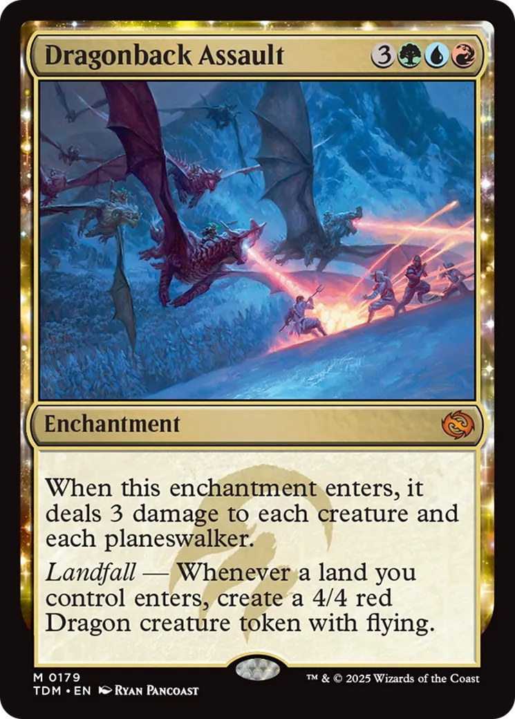 Dragonback Assault — Tarkir: Dragonstorm — Magic: The Gathering