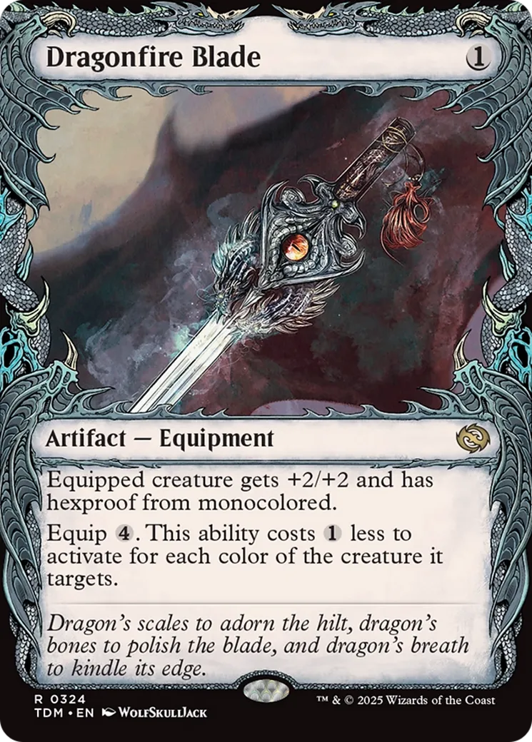 Dragonfire Blade — Tarkir: Dragonstorm — Magic: The Gathering