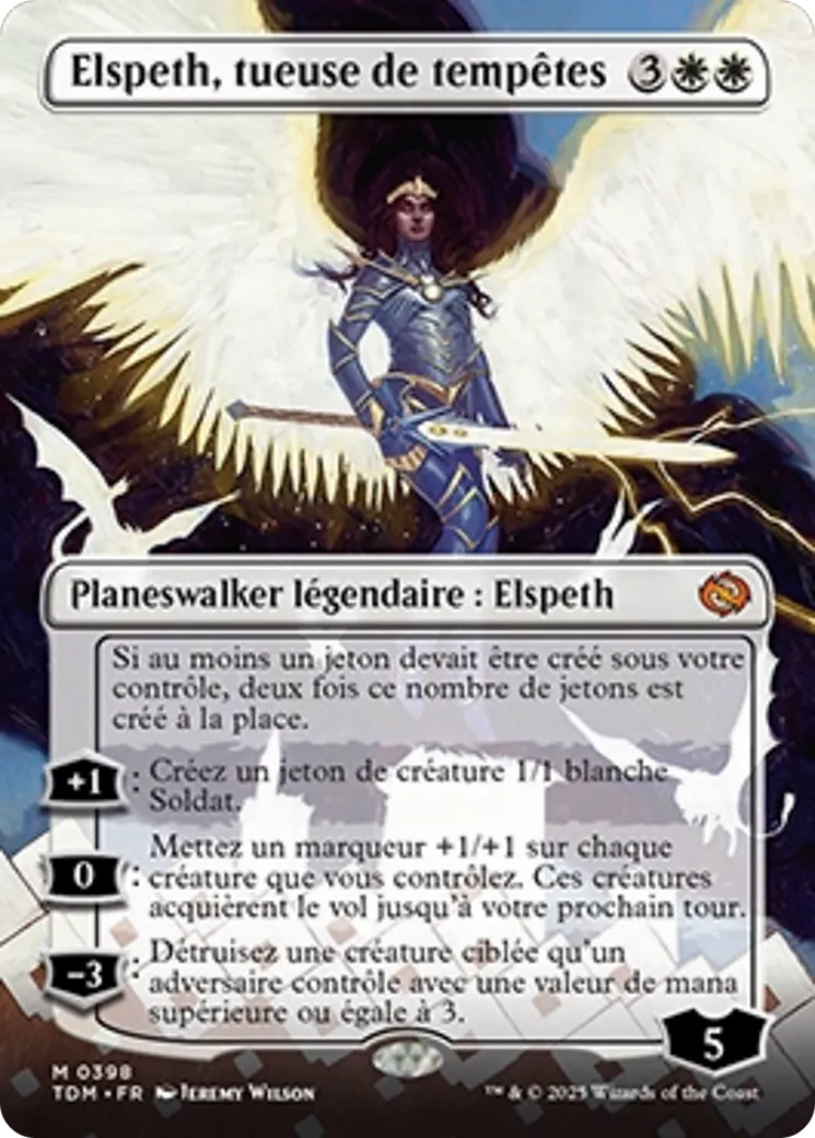 Elspeth, tueuse de tempêtes — Tarkir: Dragonstorm — Magic: The Gathering