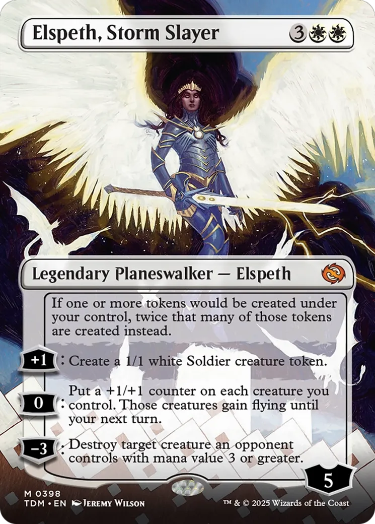 Elspeth, tueuse de tempêtes — Tarkir: Dragonstorm — Magic: The Gathering