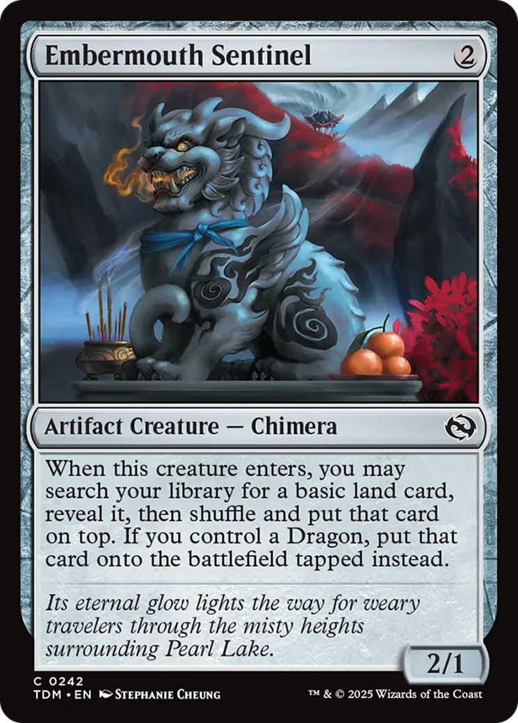 Sentinelle braisegueule — Tarkir: Dragonstorm — Magic: The Gathering