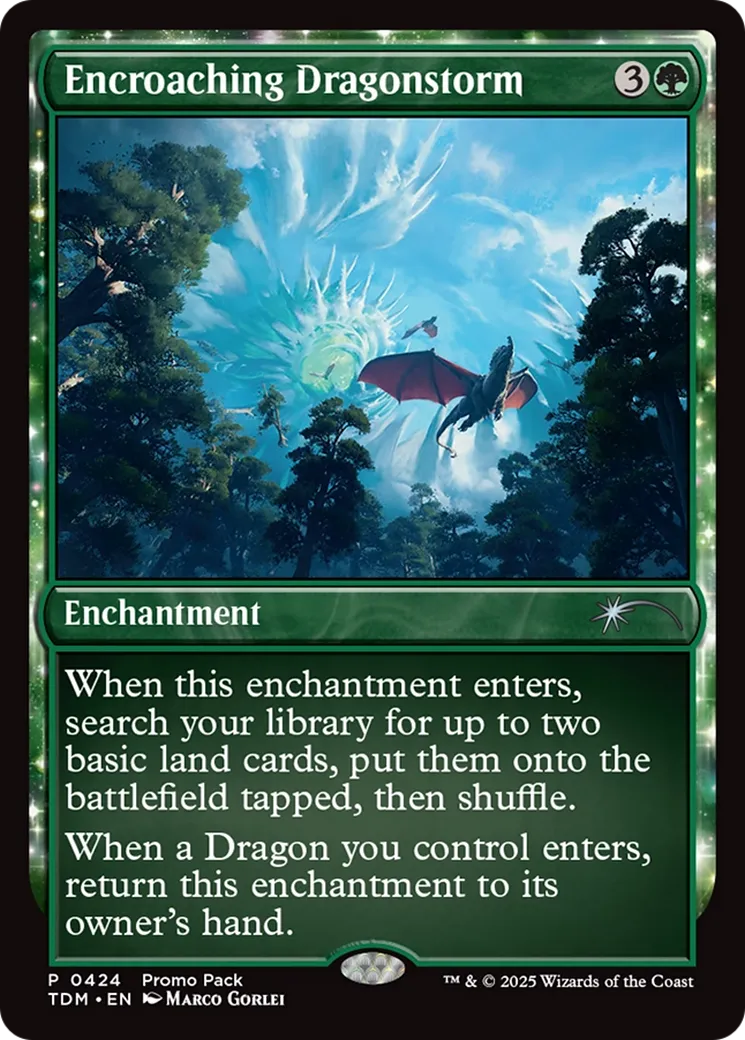 Encroaching Dragonstorm — Tarkir: Dragonstorm — Magic: The Gathering