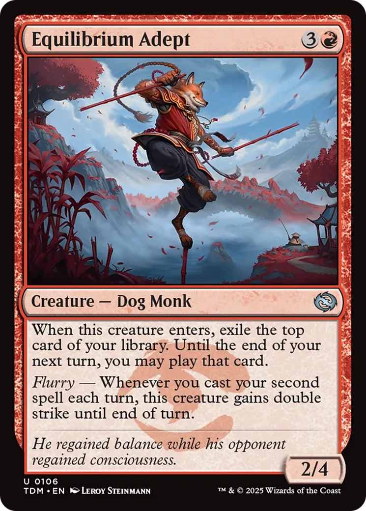 Expert de l'équilibre — Tarkir: Dragonstorm — Magic: The Gathering