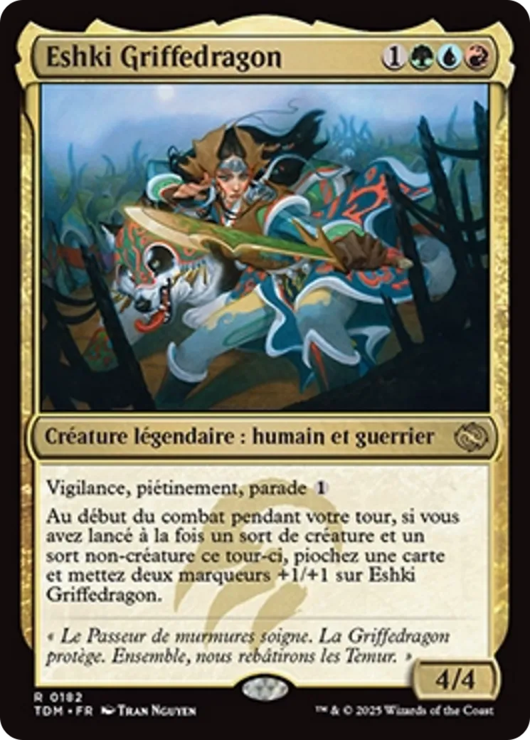 Eshki Griffedragon — Tarkir: Dragonstorm — Magic: The Gathering