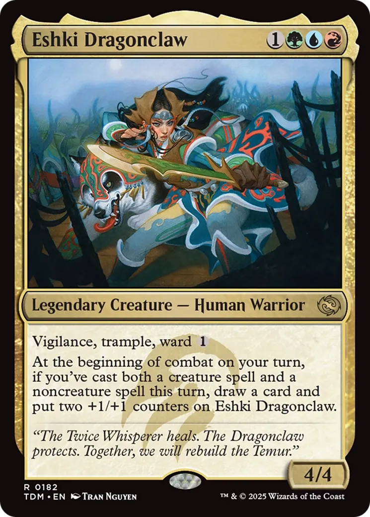 Eshki Dragonclaw — Tarkir: Dragonstorm — Magic: The Gathering